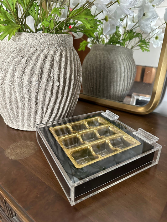 Custom Acrylic Display Boxes for Artisan Chocolates & Candies