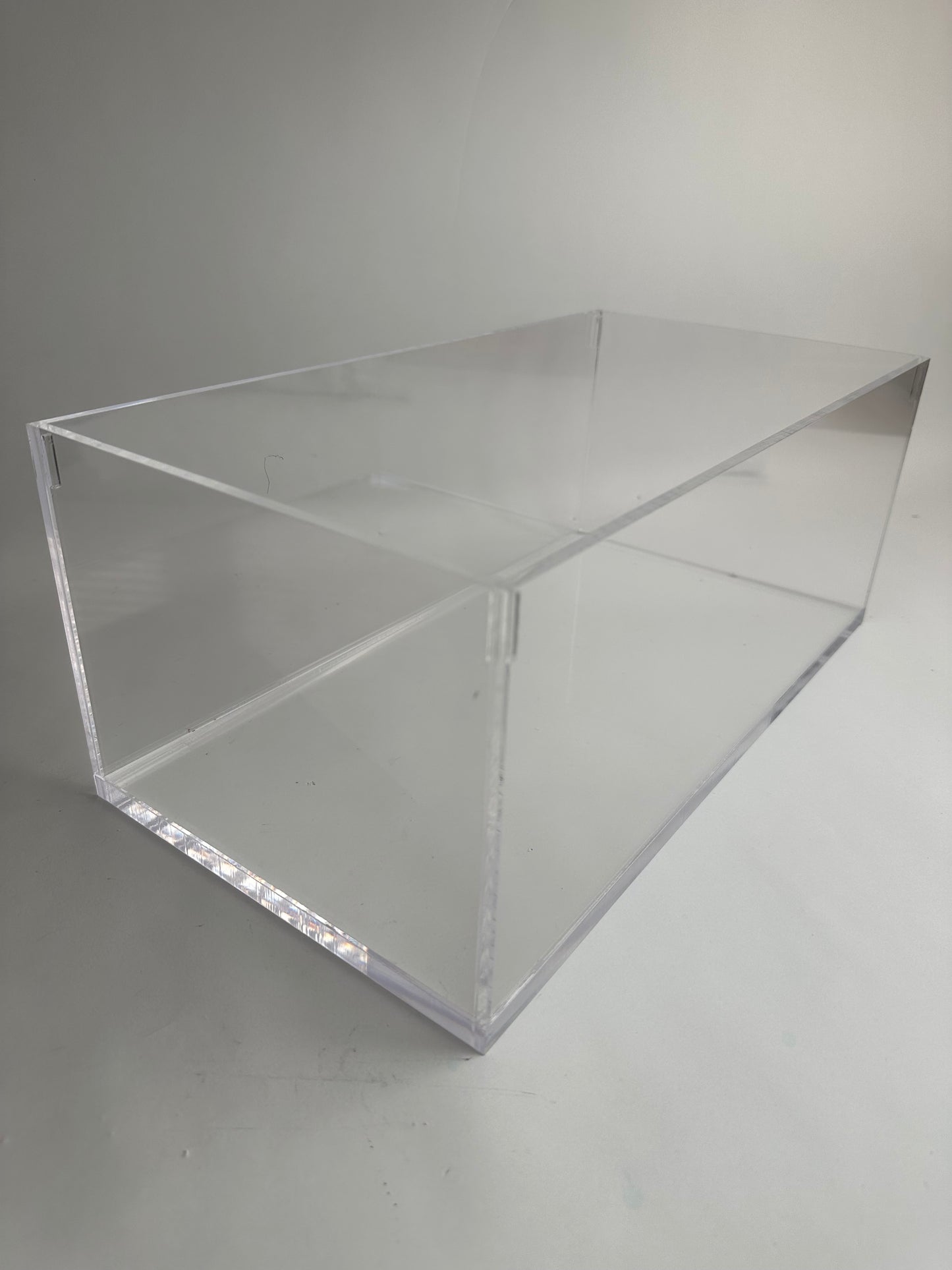 Custom Made Clear Acrylic Box 1/4” External Size