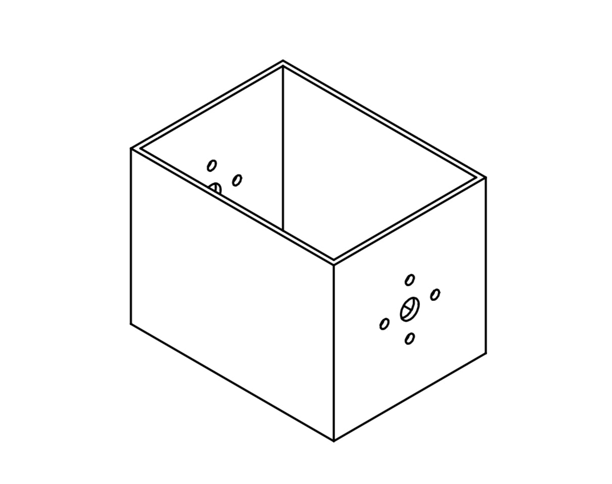 Custom Acrylic Test Section Watertight Box
