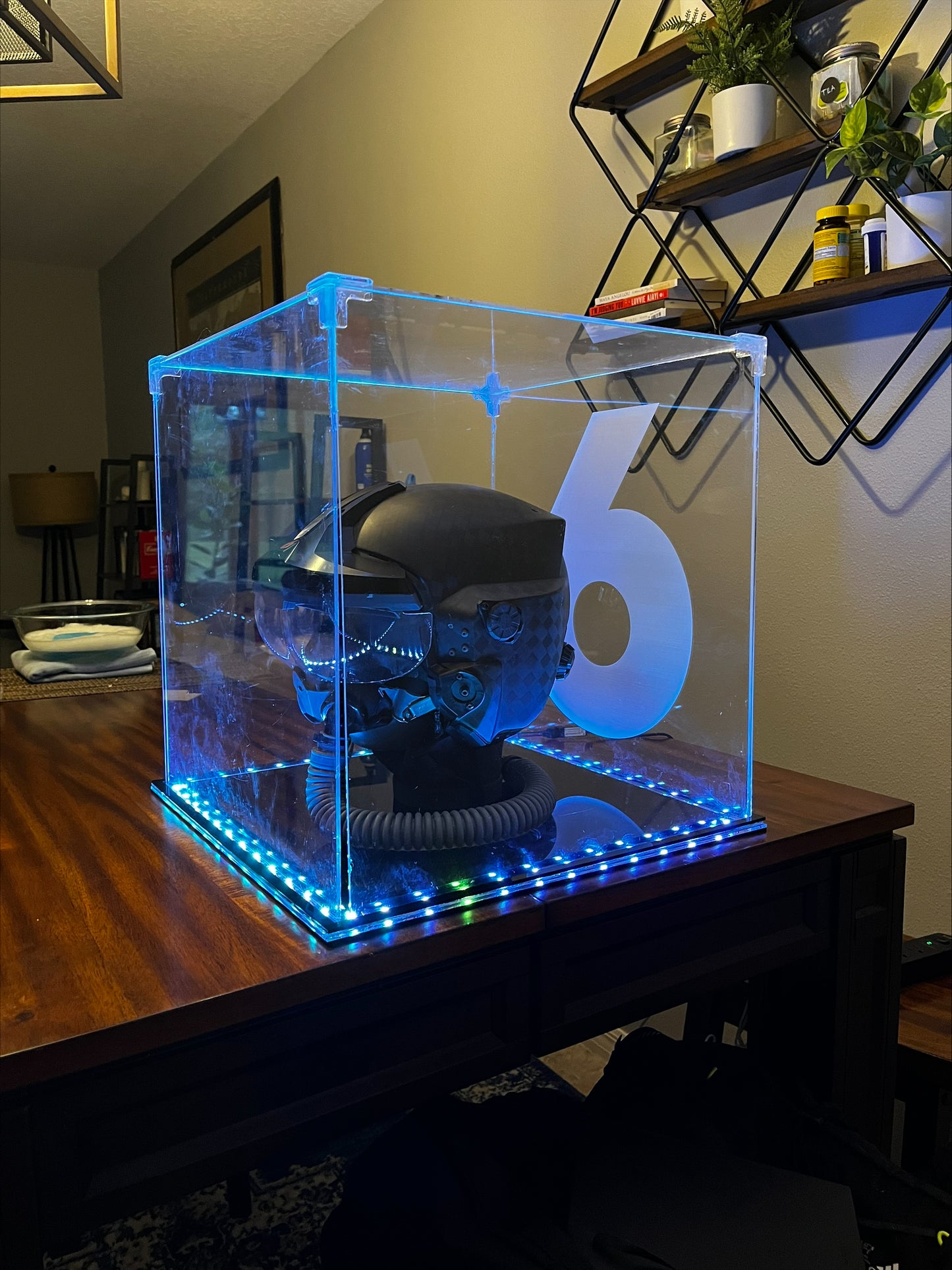 Custom Made Clear Acrylic Box With Laser Engraved Logo