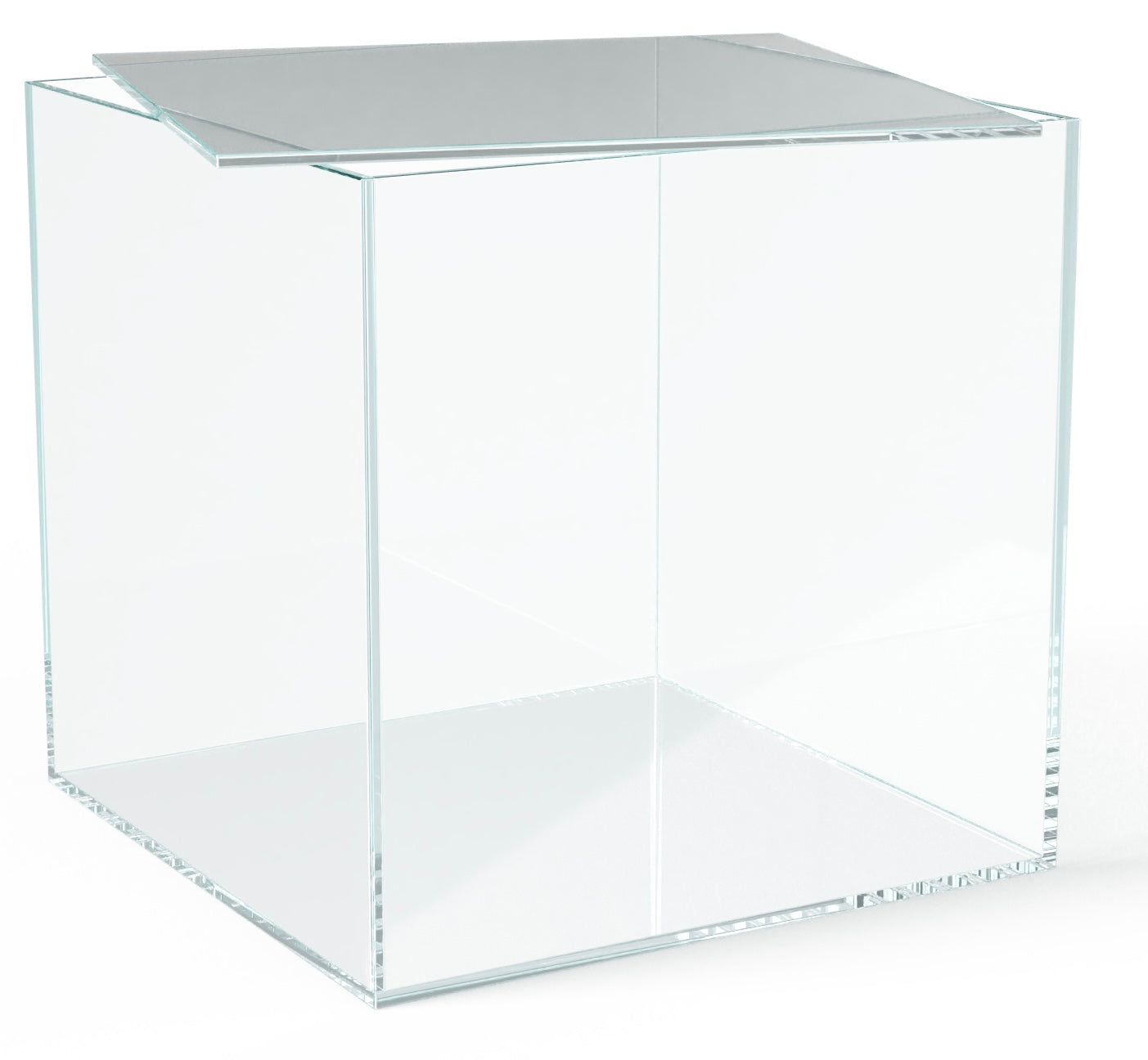 Custom Made Clear Acrylic Display Case With Easy Removable Top Lid