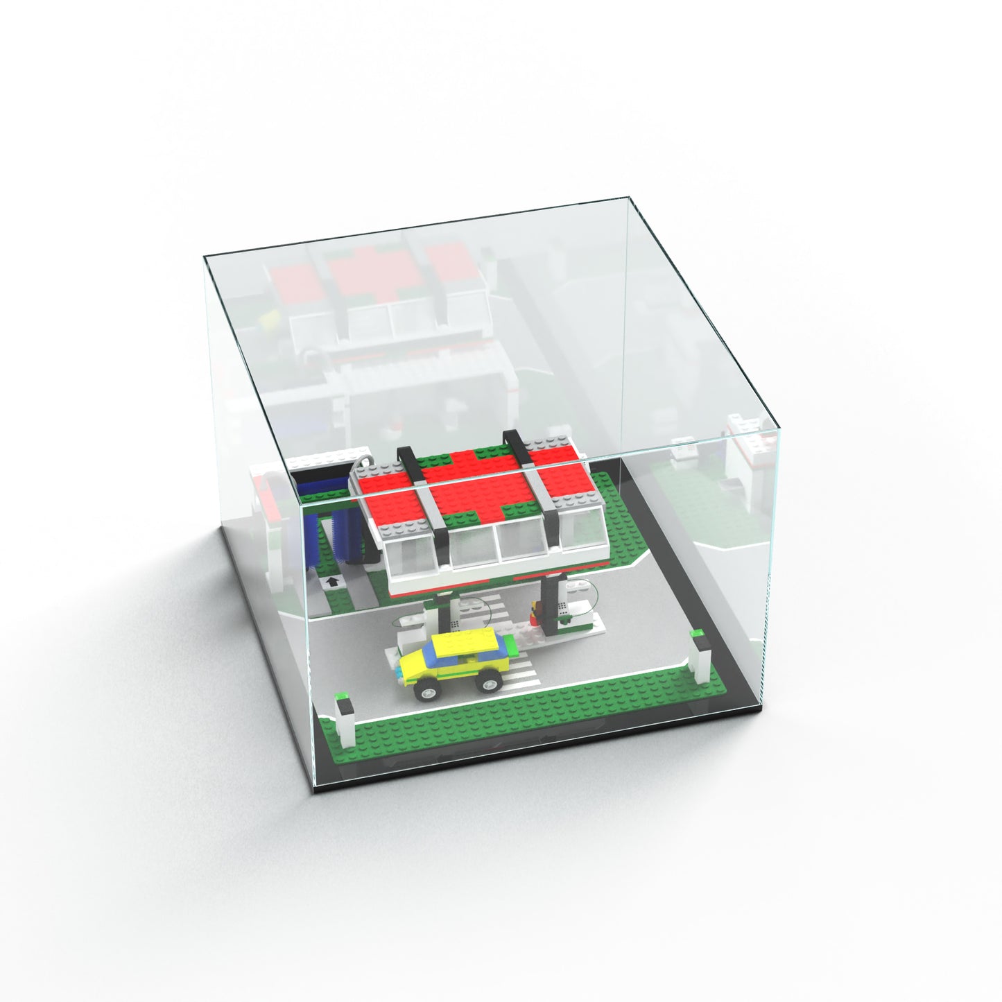 Custom Acrylic Display Boxes With Black Bases