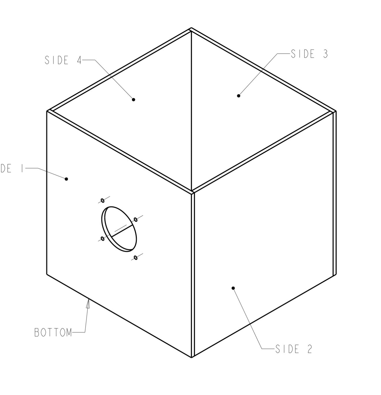 Chicken plunger acrylic display box