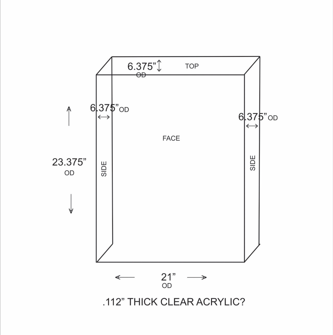 Custom Display Case / Cover For A Wall Mounted Model Car Shelf