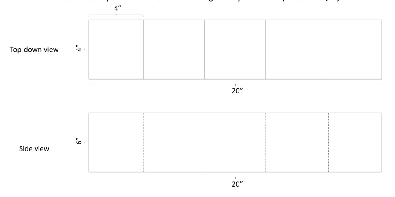 4 Custom Made Acrylic Boxes, Lids / W Laser Cut Holes