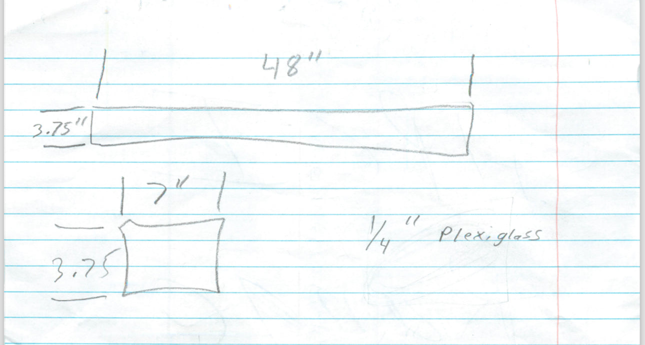 Custom Made Clear Polycarbonate Lexan Box Cover