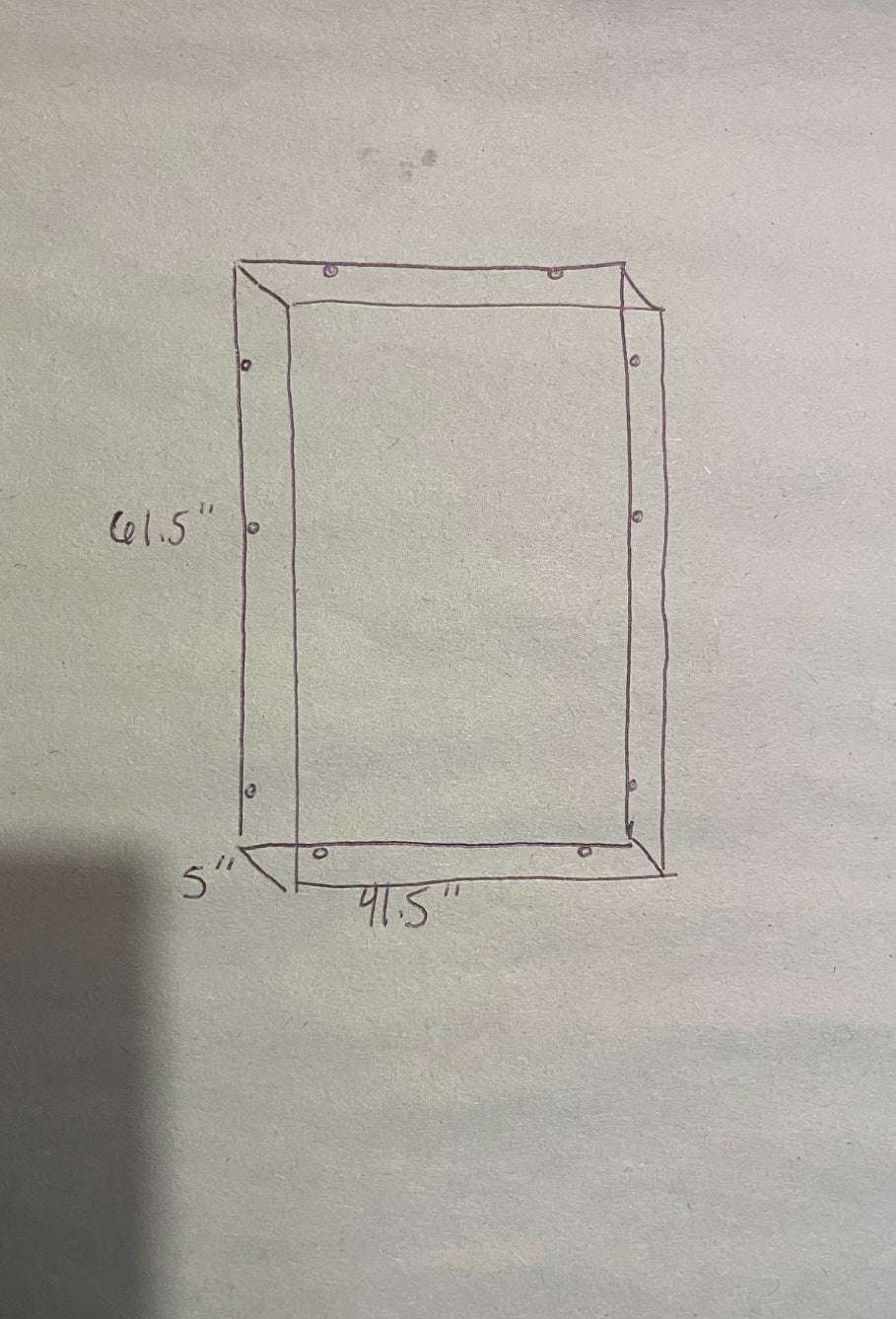 Custom Made Clear Acrylic Box - Case - Canvas Cover