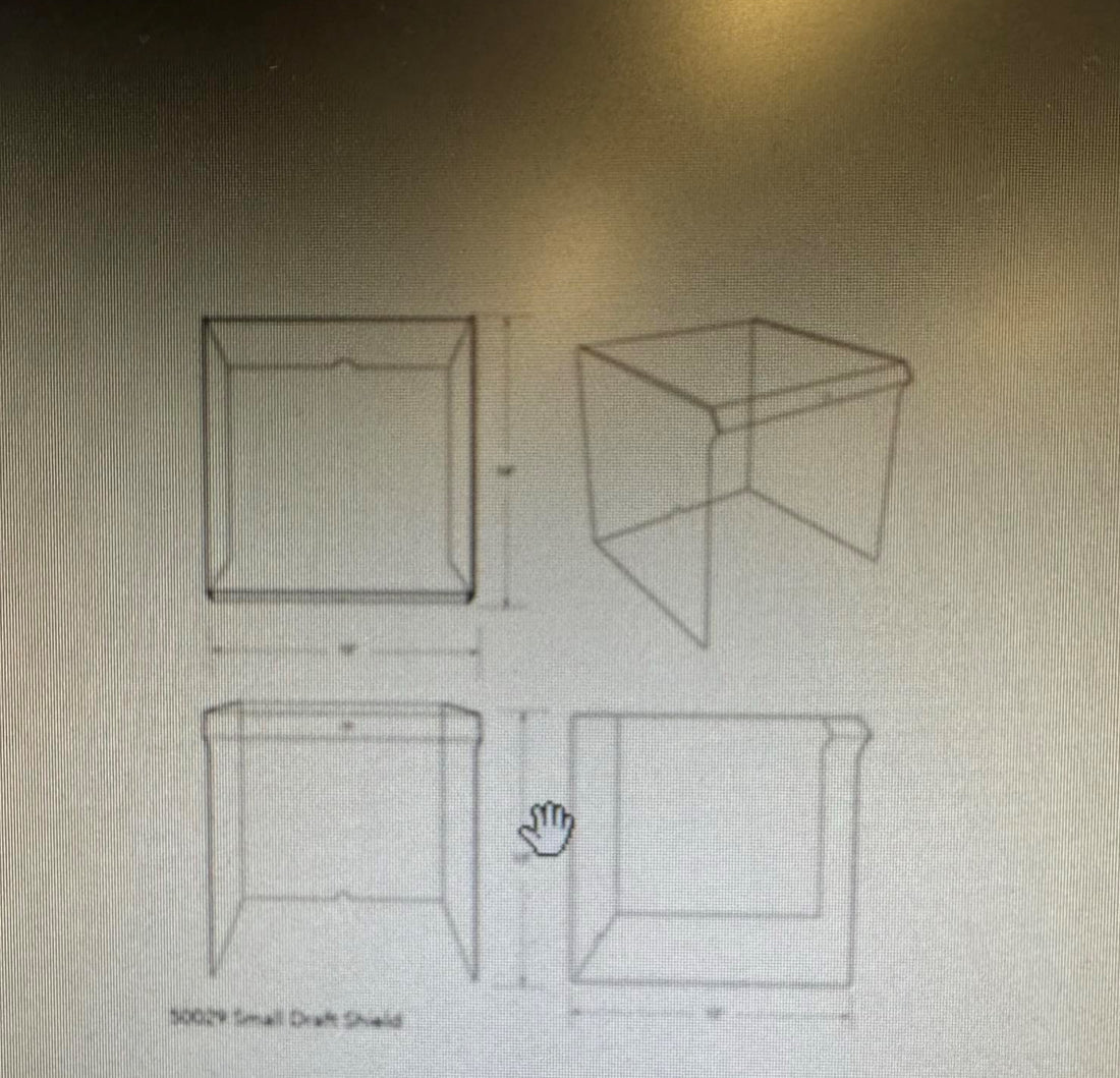 Custom Made 3 Sided Polycarbonate Box - Balance Shield Cover