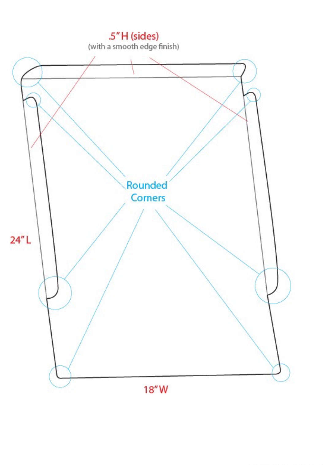 Custom Made Clear Acrylic Cover