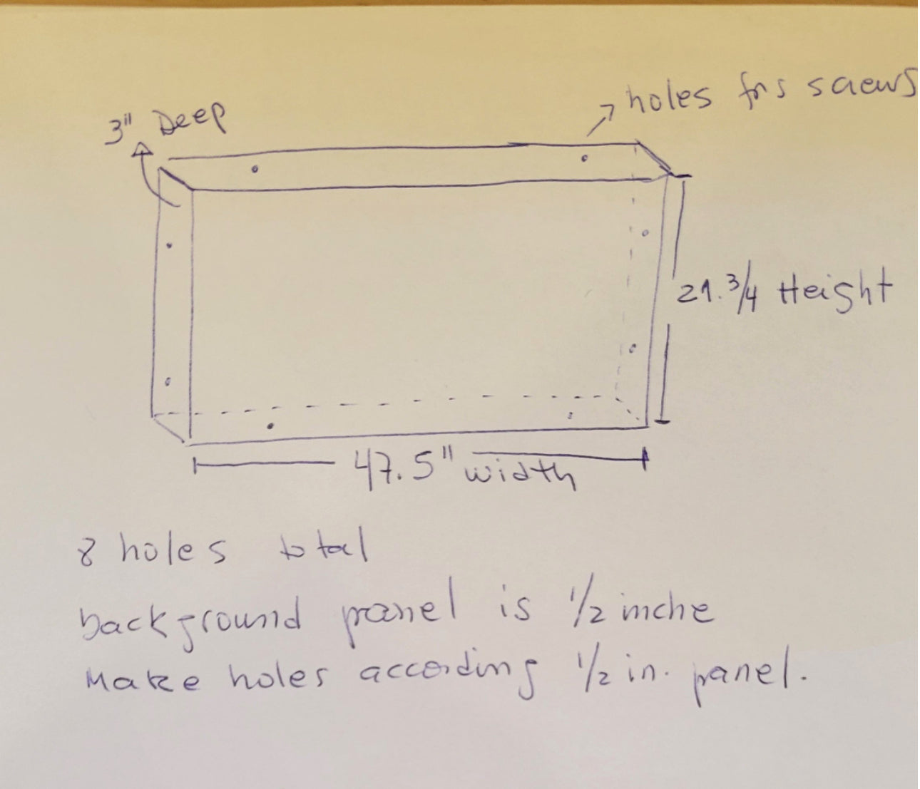 Custom Made Clear Acrylic Shadow Box