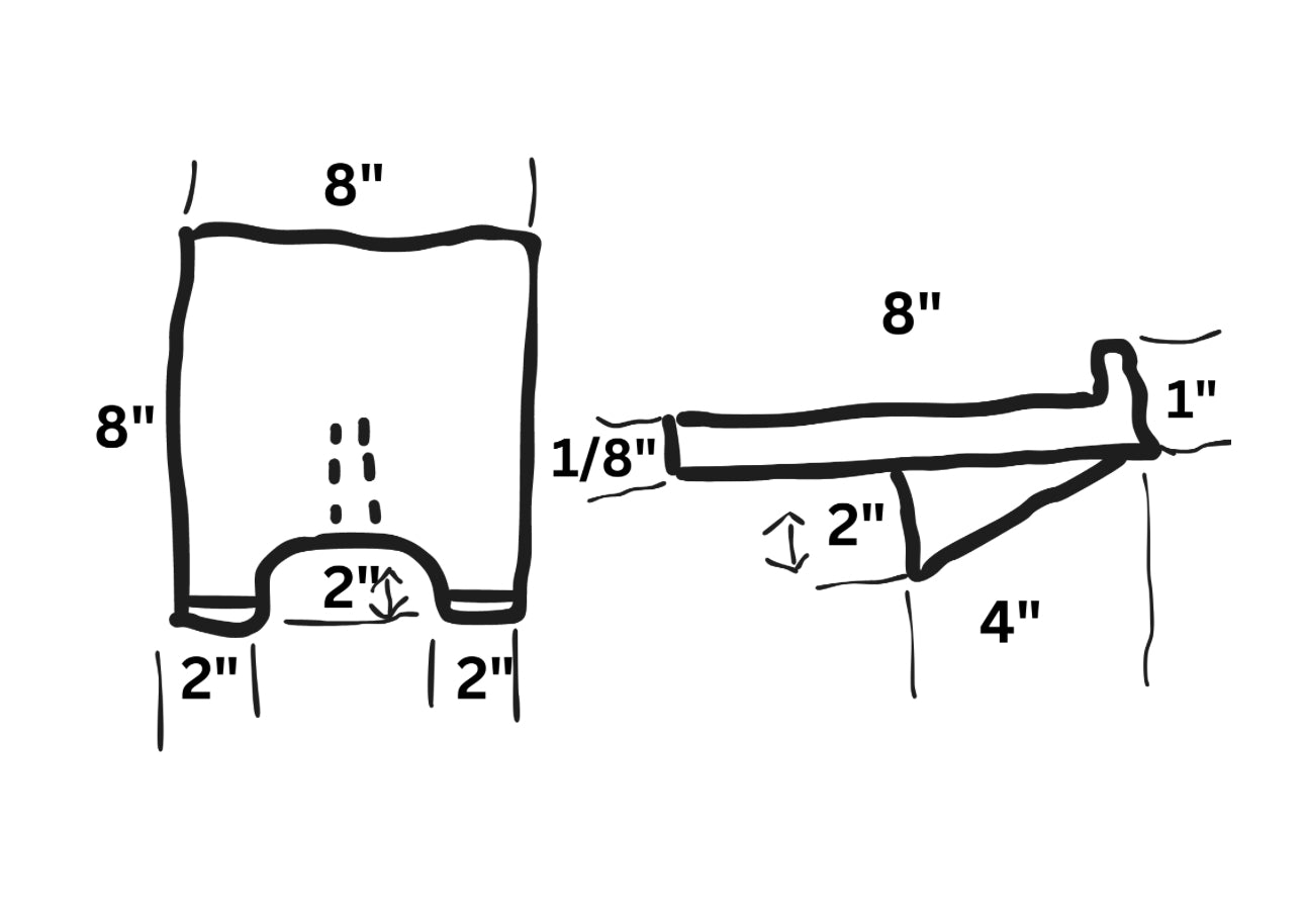 Custom Made Clear Acrylic Parts