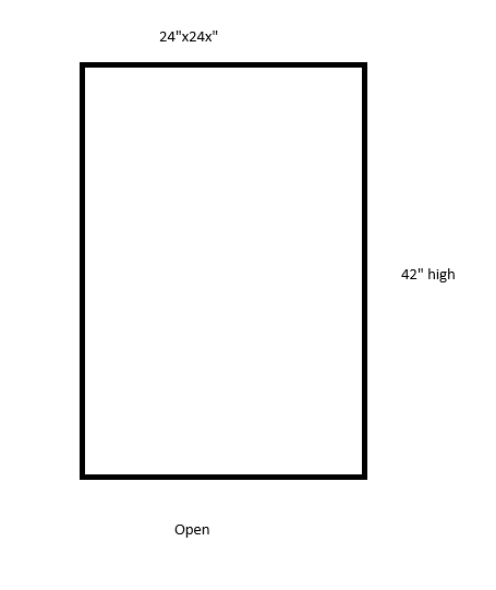 Large Clear Acrylic Display Box