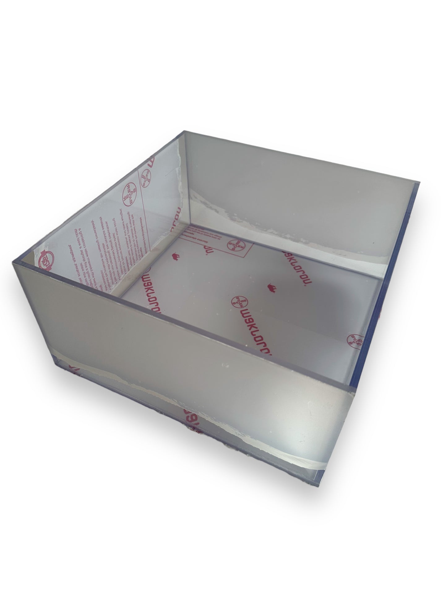 Custom Made 5 Sided Lexan Polycarbonate Box