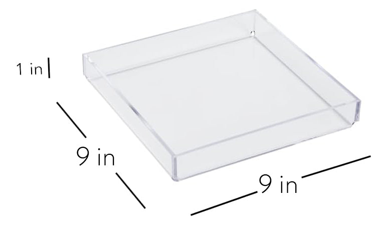 Custom Made Clear Acrylic Display Trays