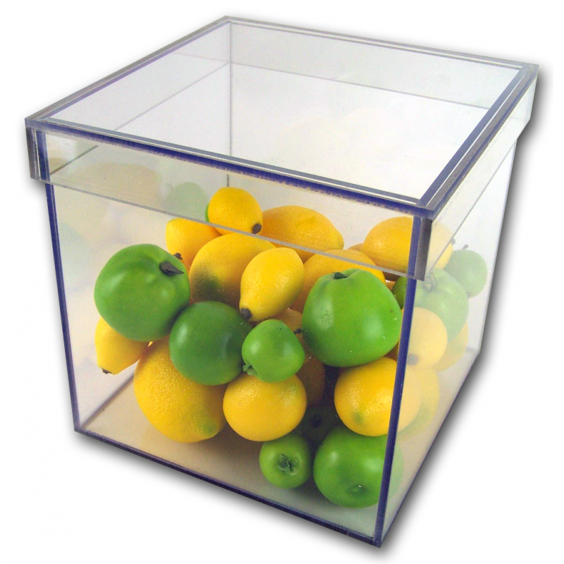 1/4" Thick Acrylic Box w/ Shoebox Lid