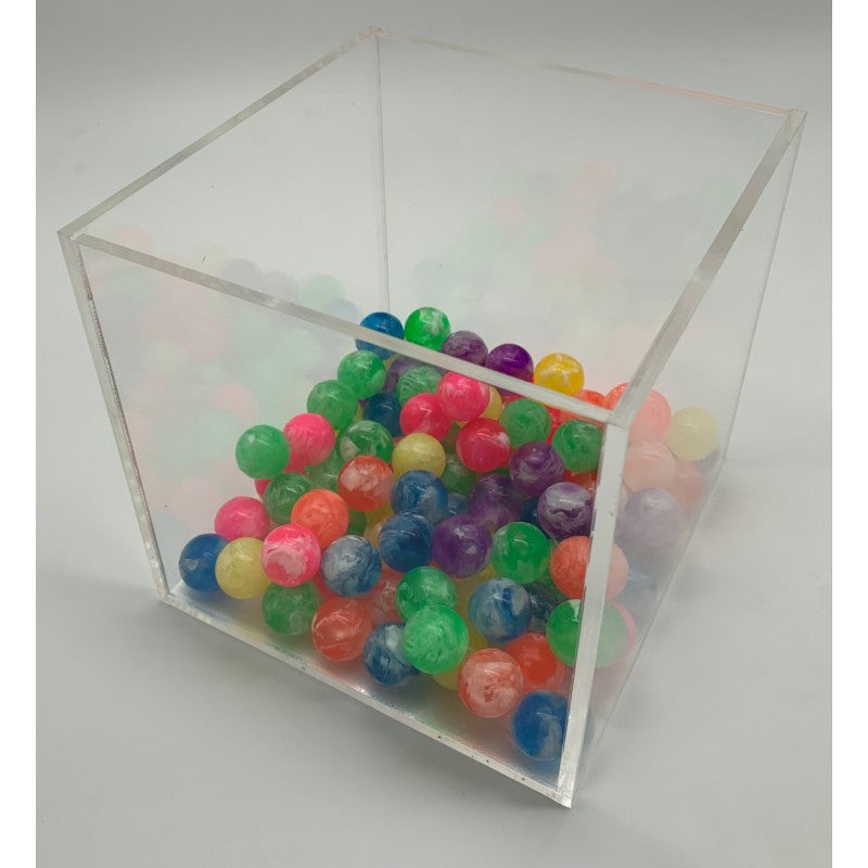 (60 pcs) Custom made clear acrylic boxes 1/8" thick