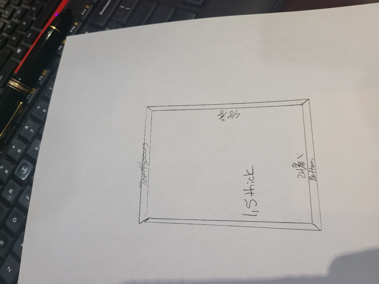 Custom Made Clear Acrylic Box Per Customer Sketch