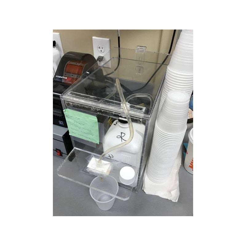 Custom Made Clear Acrylic Medical Box