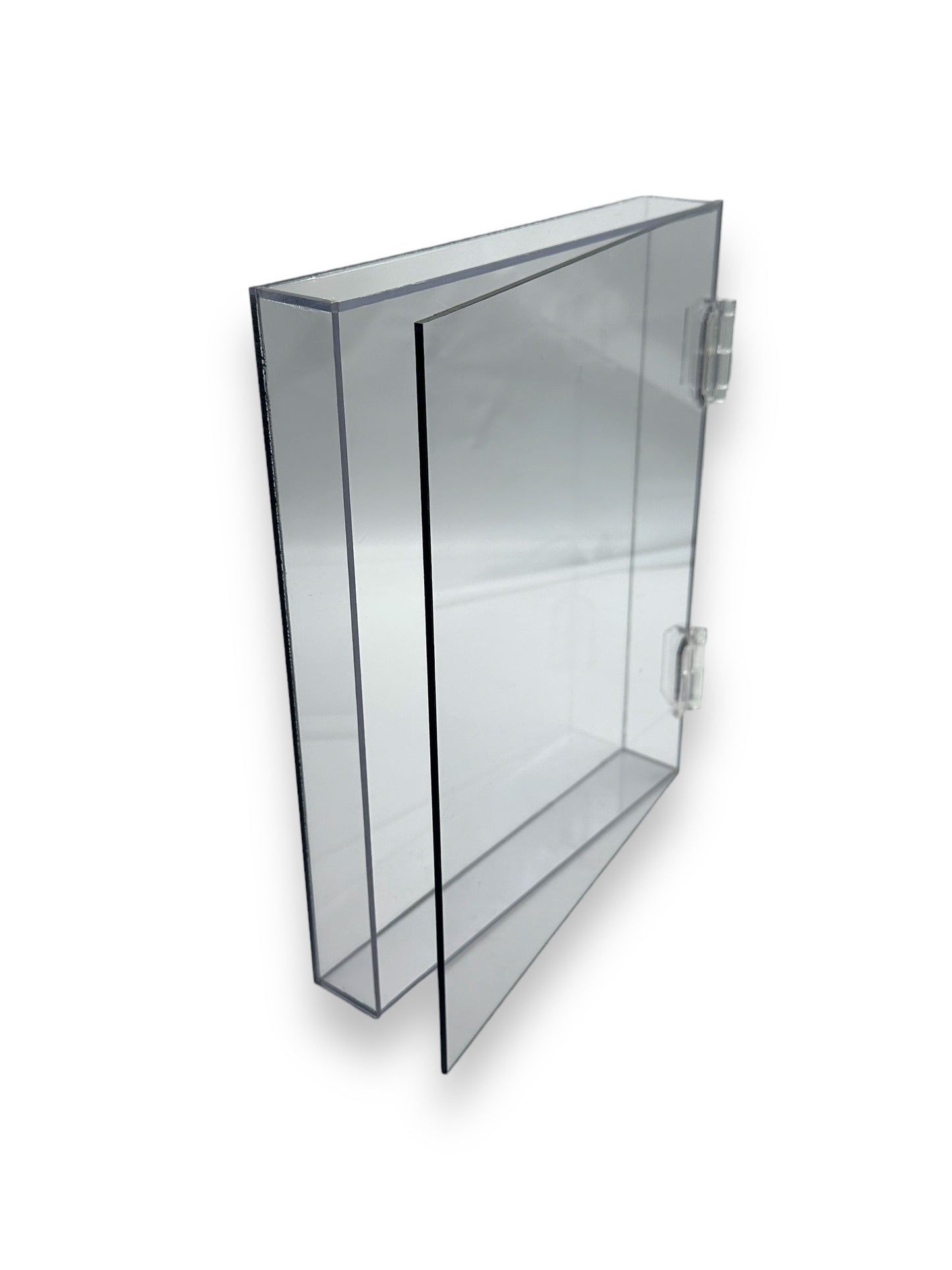 Custom Made Lexan Polycarbonate Box With Hinged Top Lid