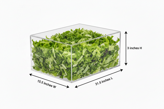 Custom Made Long Clear Acrylic Display Box