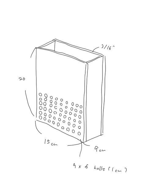 Custom Made Clear Plexiglass Laboratory Science Boxes With Laser Cut Holes