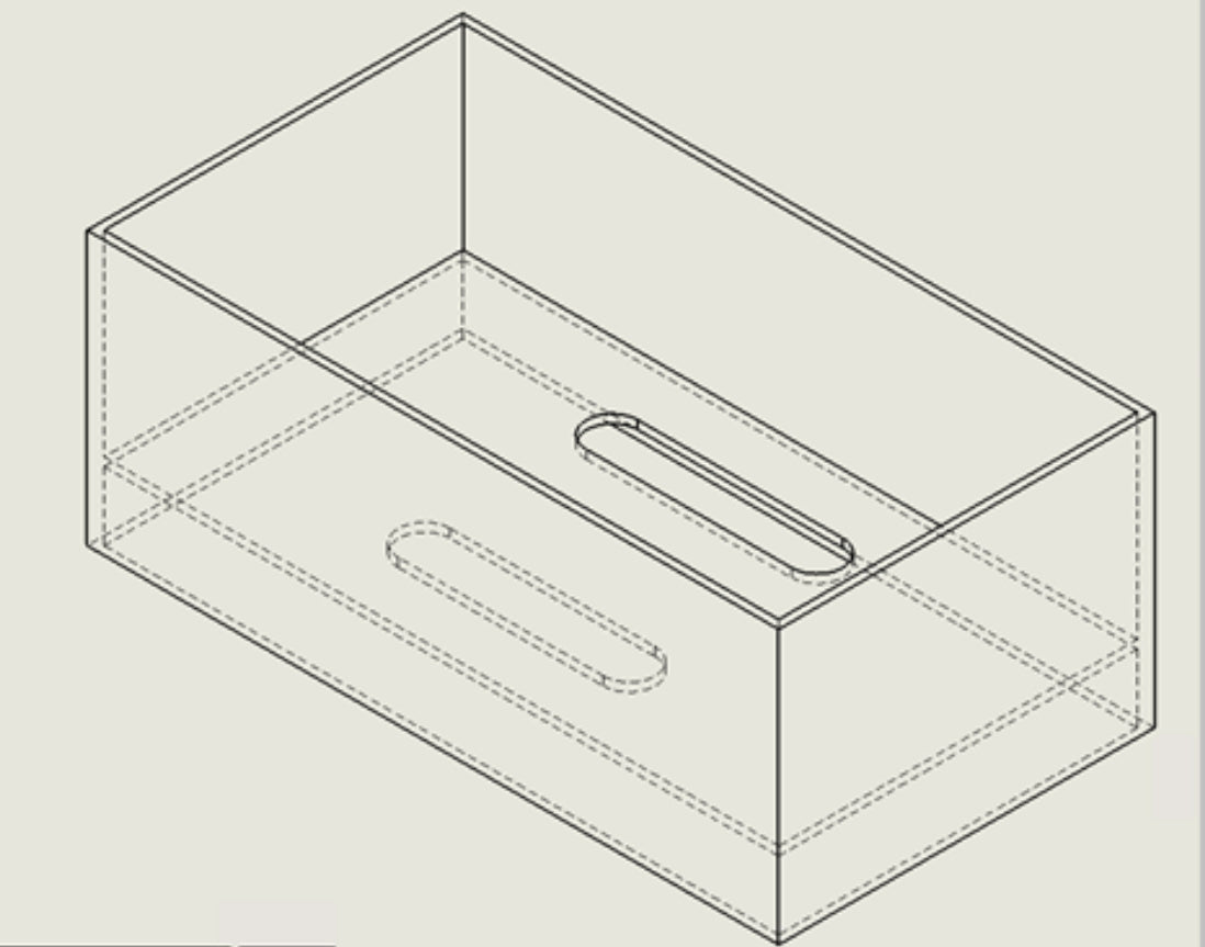 Custom Made 2 Clear Acrylic Boxes With Laser Cut Out - Laboratory Test 