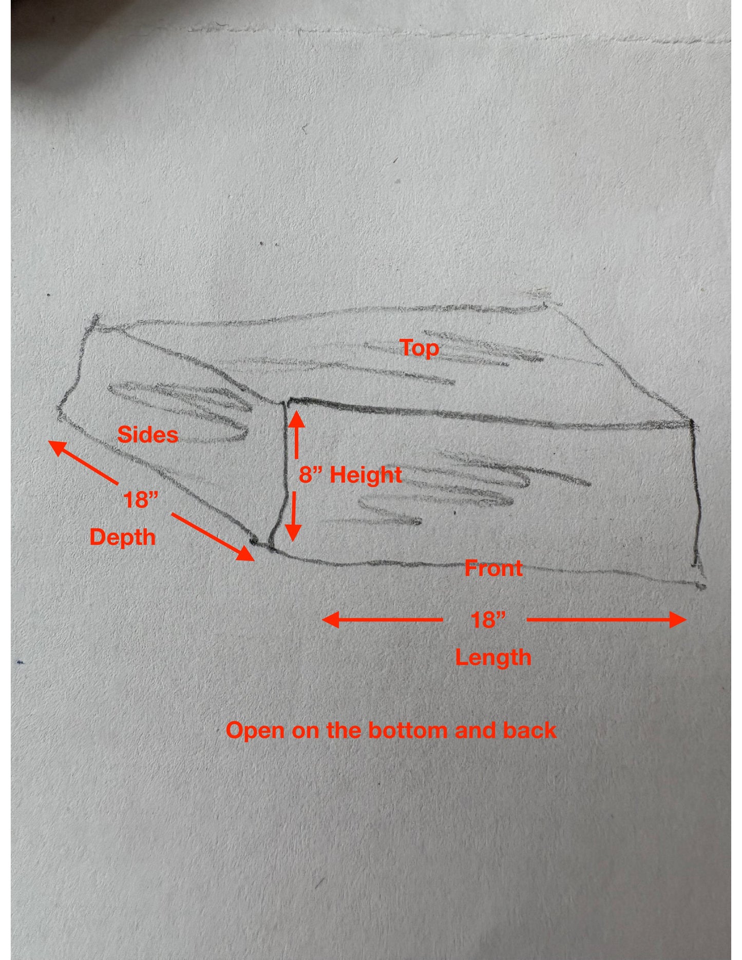 4 Sided Custom Made Clear Acrylic Display Boxes