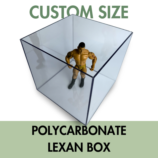 Custom Size Clear Polycarbonate Lexan Box