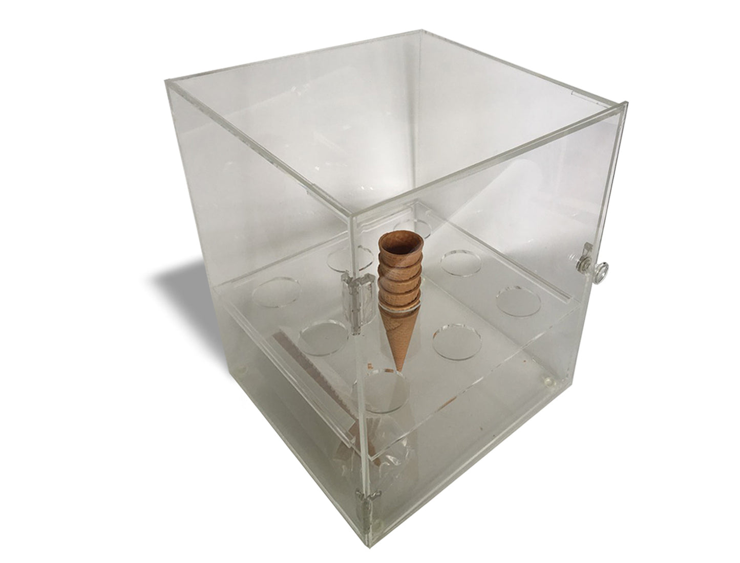 Ice Cream Cone Acrylic Display Cabinet