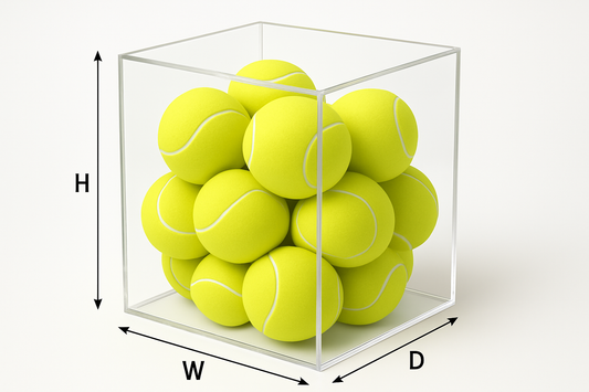 Order with pleximart your 5 sided clear acrylic plexiglass display case or box 3/16" thick
