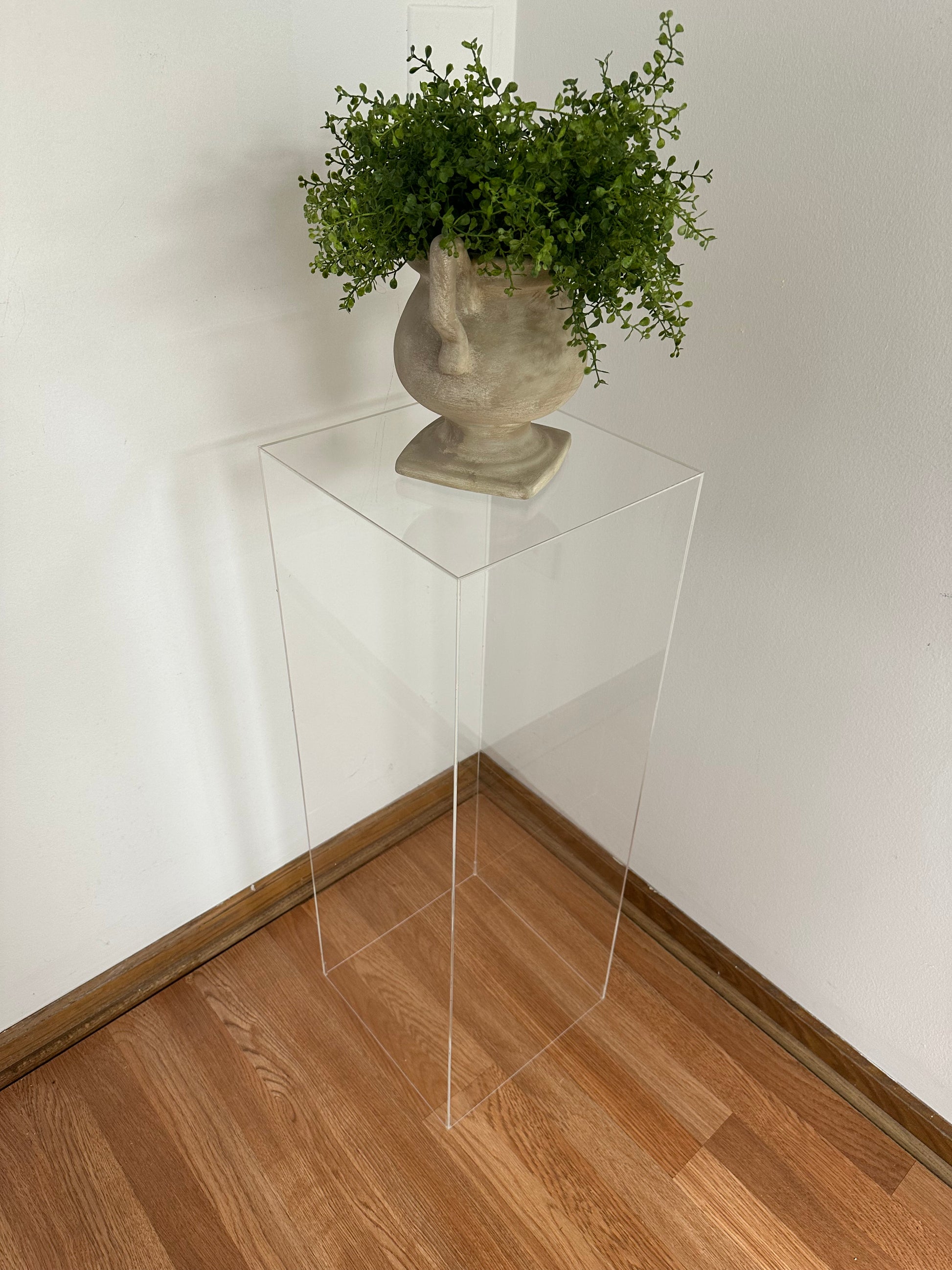 Clear Acrylic Display Pedestal