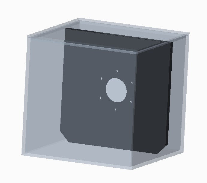 Custom Made Clear Acrylic Display