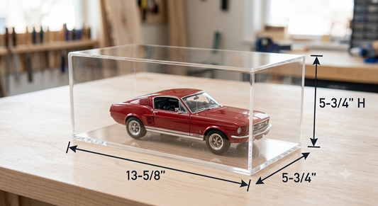 Custom Made Clear Thin Acrylic Display Cases