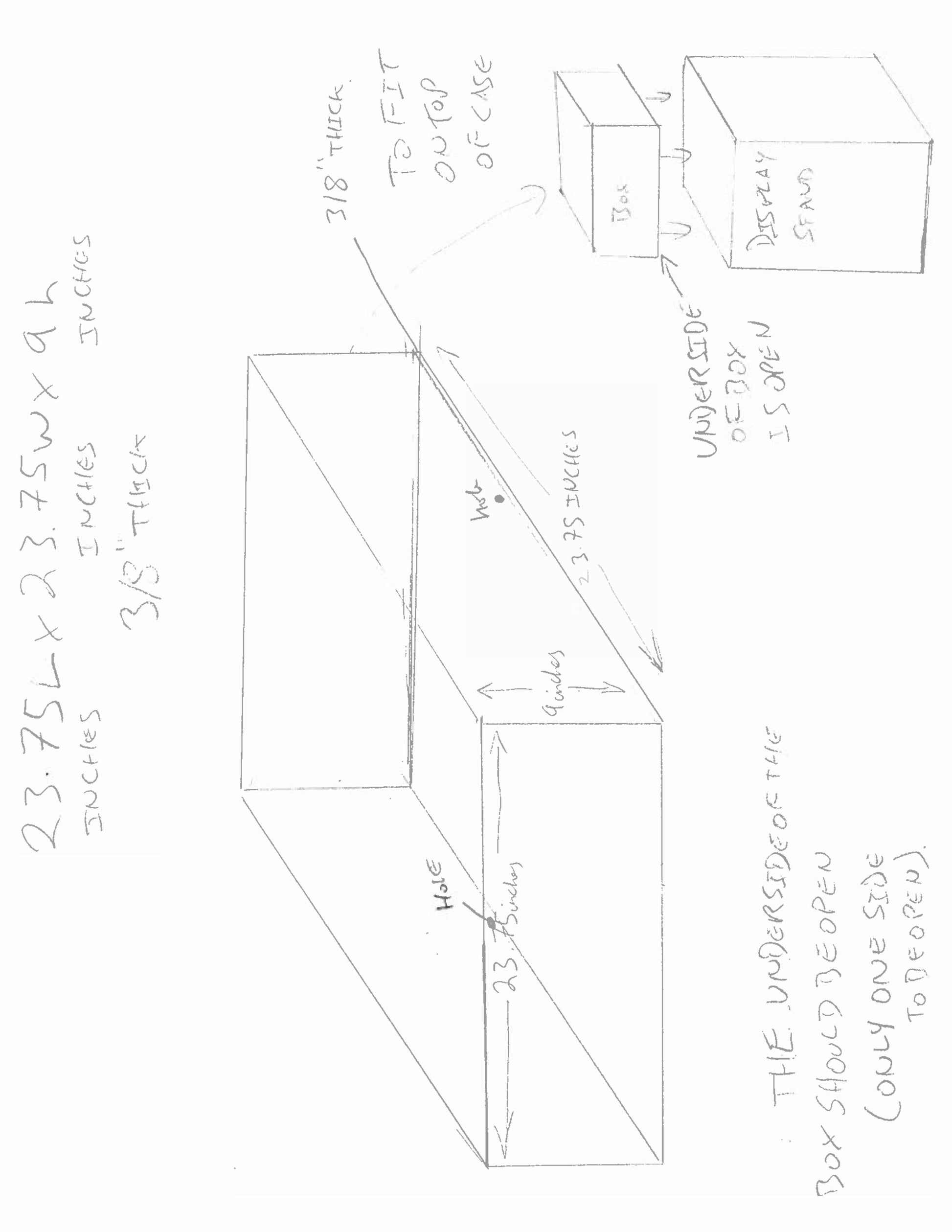 Custom Made Five-Sided Display Acrylic Boxes With An Open Face