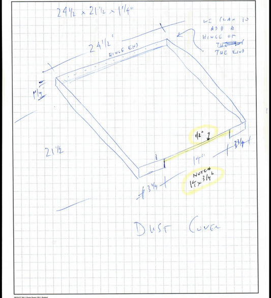 Custom Made Lexan Polycarbonate Machine Dust Cover