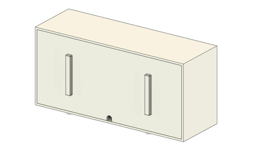 Custom Made White Acrylic Box With Laser Cut / Front Text