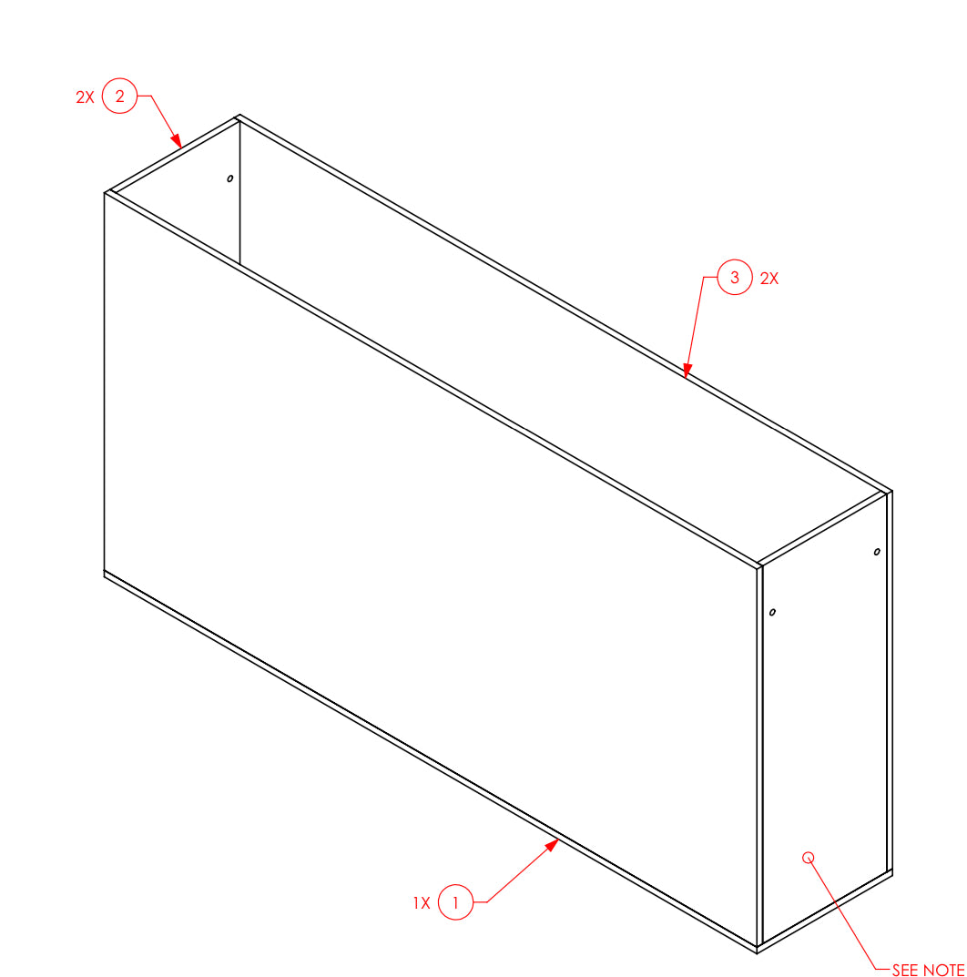 Custom Made Clear Polycarbonate Lexan Boxes 1/4" thick