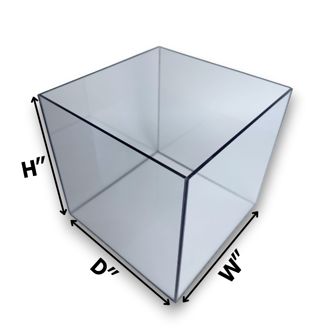 Lexanne Containers Custom Size Clear Polycarbonate Lexan Box – Pleximart
