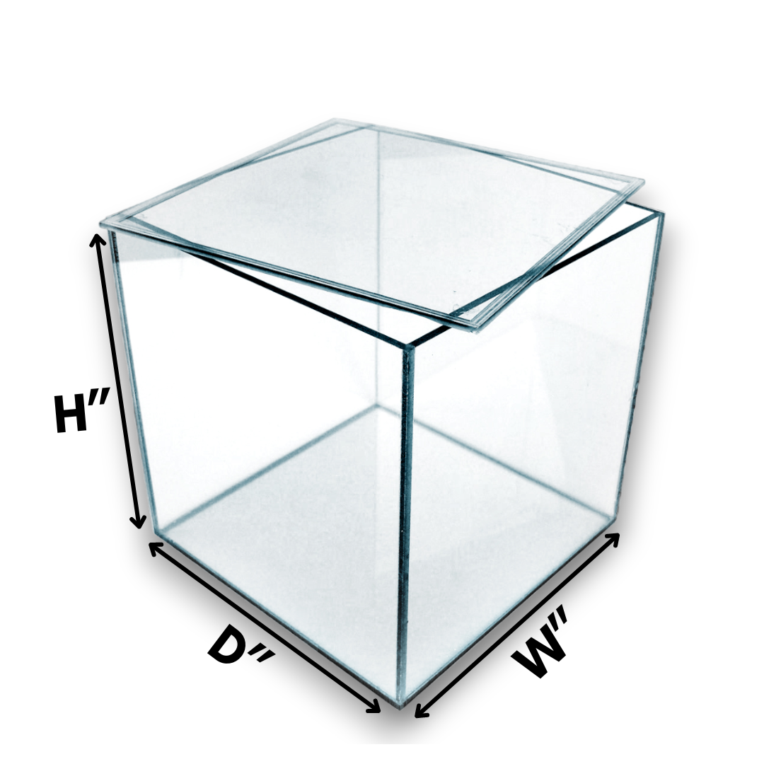 1/4 Thick Clear Acrylic Plexiglass Box – Pleximart