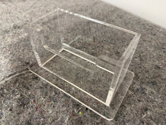 Custom Made Clear Acrylic Card Holder