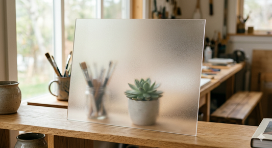 Custom Made Frosted Acrylic Box Lids