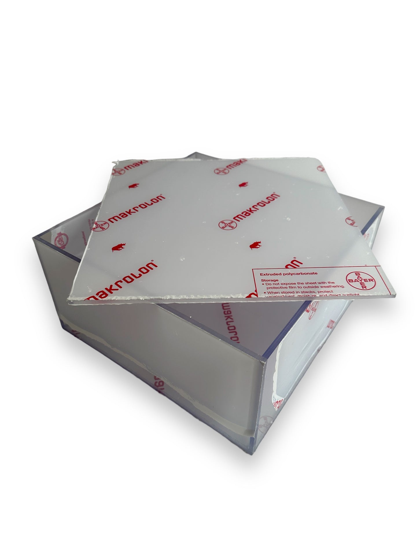 Custom Made Clear Lexan Polycarbonate Box