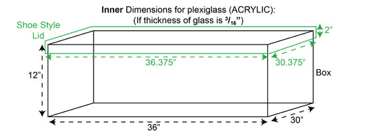Custom Made Clear Acrylic Chamber / Enclosure Box
