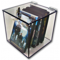 Custom Made Clear Acrylic Box 1/4" Thick With Camlock