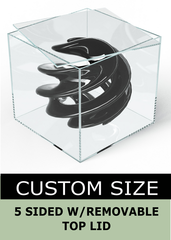 Clear Acrylic Box with Removable Top Lid - Custom Size – Pleximart