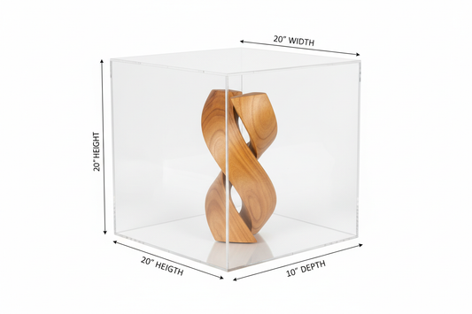 Custom Made Museum Acrylic Display Case  we can fabricate for you