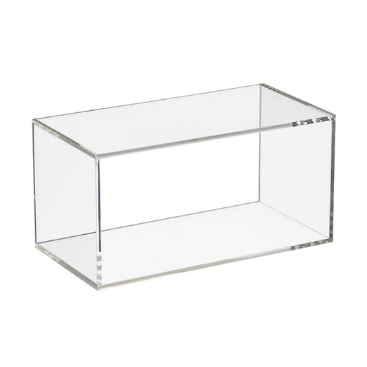 Custom Made Clear Plexiglass 4 Sided Display Box