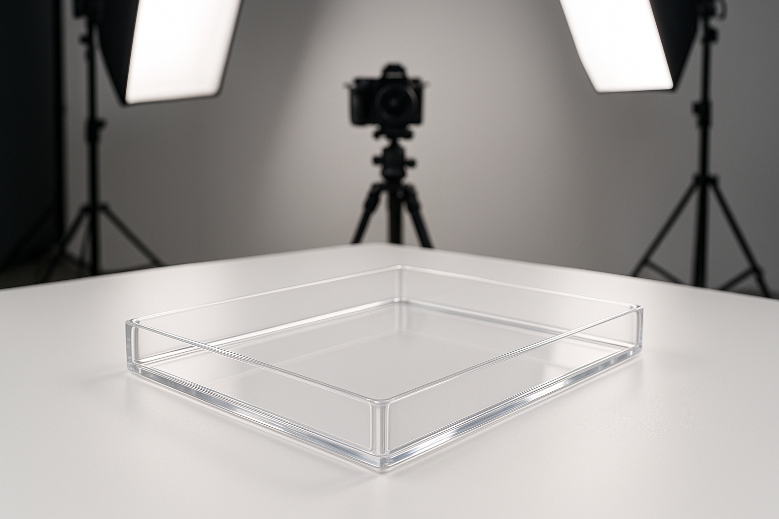Custom-made Made Acrylic Tray For Photography / Videography,