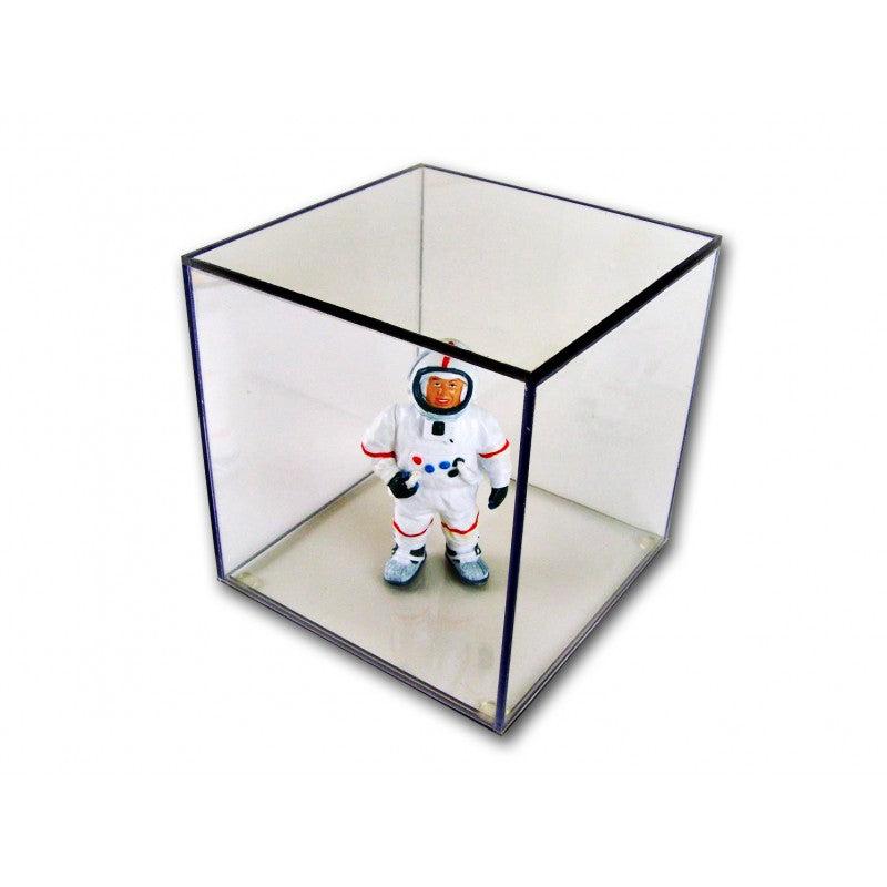 1/4" Thick Acrylic Display Boxes W/ Clear Bases