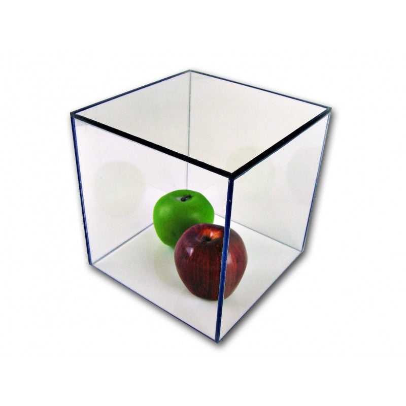 3/16" Thick Acrylic Display Boxes W/ Clear Bases